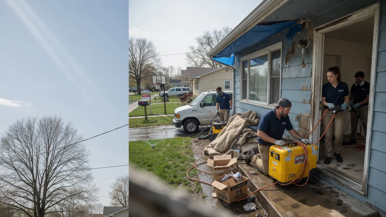 Basement Flood Cleanup in Como, CO near me